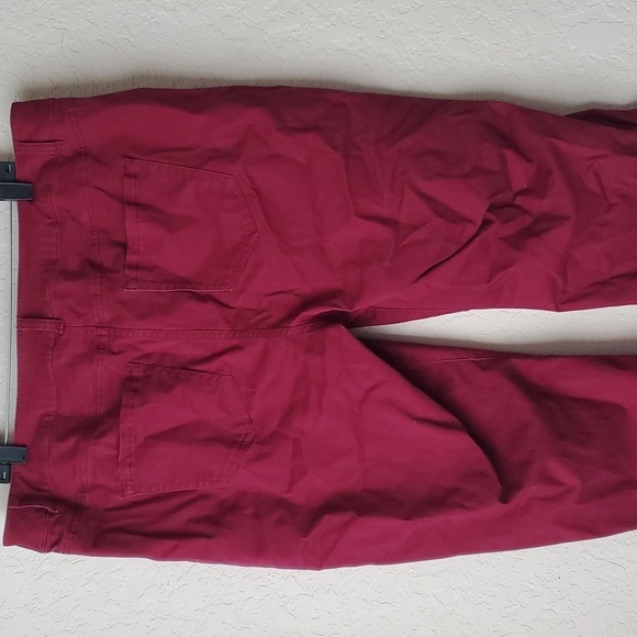 Lane Bryant Size 18 Womens Burgundy Jeans Pants - Picture 5 of 13